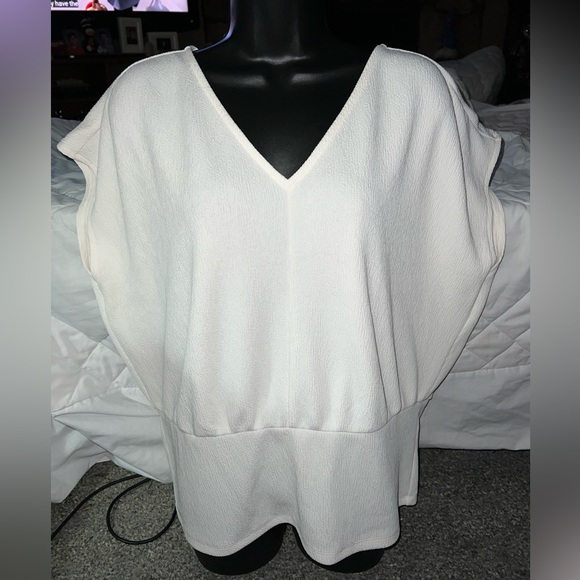Ann Taylor Factory V-Neck Blouse - Picture 1 of 7